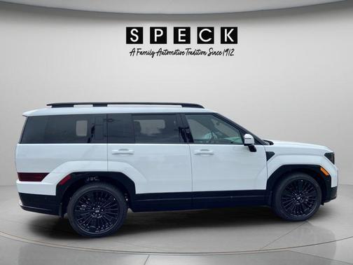 White 2026 Hyundai SANTA FE HEV Calligraphy