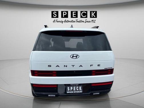 White 2026 Hyundai SANTA FE HEV Calligraphy