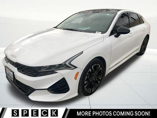 Glacial White Pearl 2022 Kia K5 GT-Line