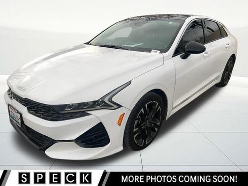 Glacial White Pearl 2022 Kia K5 GT-Line