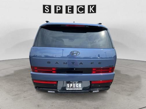 Atlantic Blue 2026 Hyundai SANTA FE HEV Calligraphy
