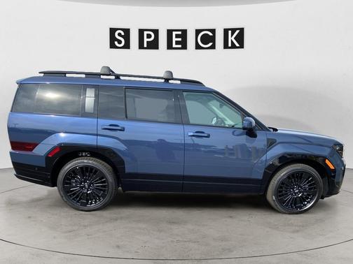 Atlantic Blue 2026 Hyundai SANTA FE HEV Calligraphy