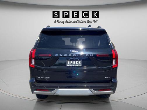 Agate Black Metallic 2025 Ford Expedition Max Platinum