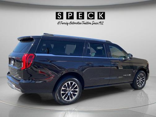 Agate Black Metallic 2025 Ford Expedition Max Platinum