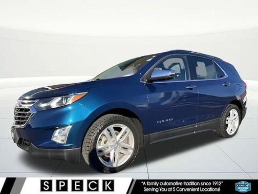 Pacific Blue Metallic 2020 Chevrolet Equinox Premier w/2LZ