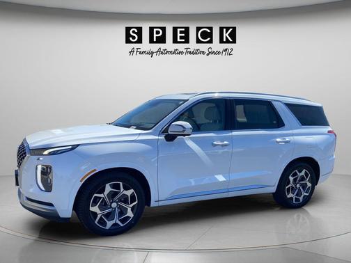 Hyper White 2021 Hyundai PALISADE Calligraphy