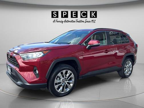 Ruby Flare Pearl 2019 Toyota RAV4 XLE Premium