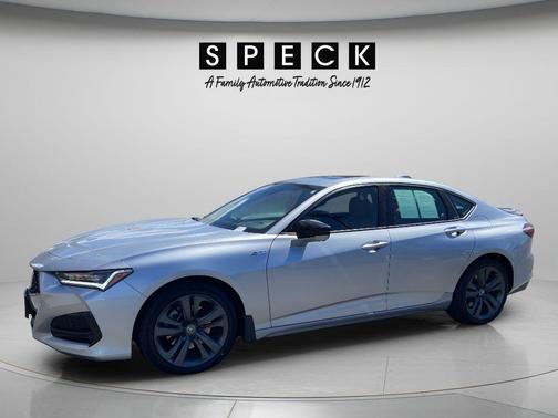 Lunar Silver Metallic 2022 Acura TLX A-Spec