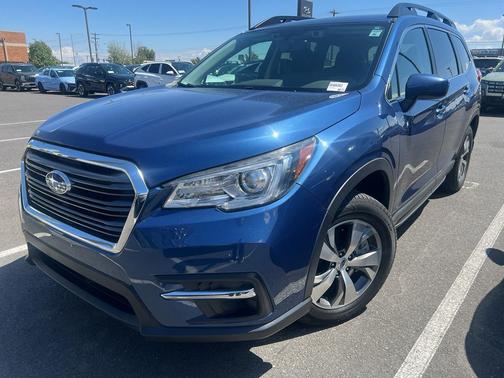 Abyss Blue Pearl 2022 Subaru Ascent Premium 8-Passenger