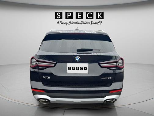 Black Sapphire Metallic 2022 BMW X3 xDrive30i