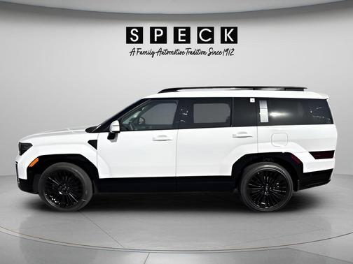 White 2026 Hyundai SANTA FE HEV Calligraphy