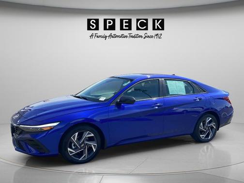 Intense Blue 2025 Hyundai ELANTRA SEL Sport