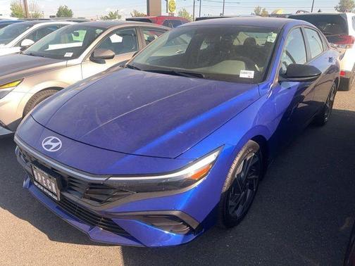 Intense Blue 2025 Hyundai ELANTRA SEL Sport