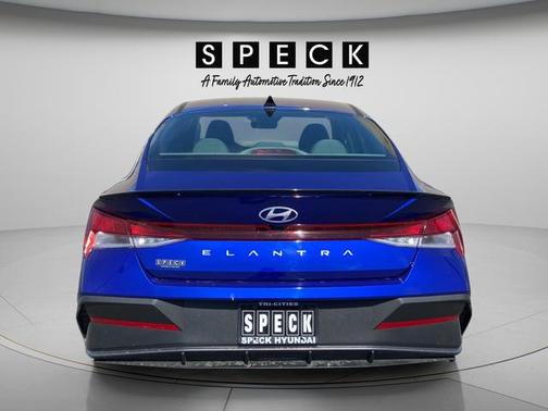 Intense Blue 2025 Hyundai ELANTRA SEL Sport