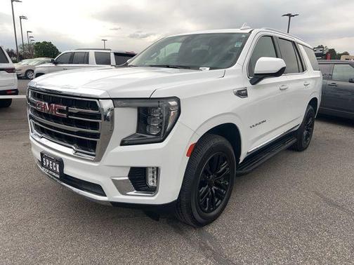 Summit White 2022 GMC Yukon SLT