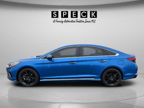 Electric Blue 2018 Hyundai SONATA Sport 2.0T