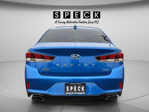 Electric Blue 2018 Hyundai SONATA Sport 2.0T