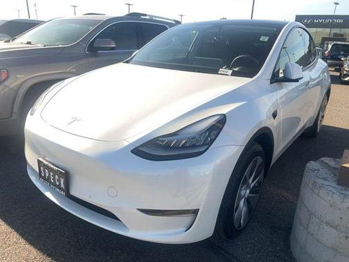 Pearl White Multi 2021 Tesla Model Y Long Range