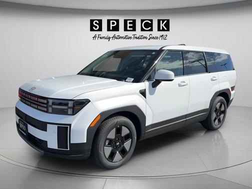 White 2026 Hyundai SANTA FE HEV SE