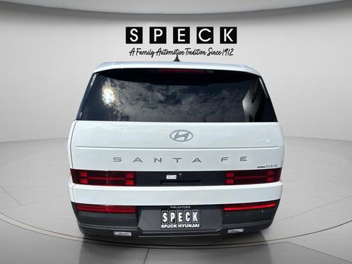 White 2026 Hyundai SANTA FE HEV SE