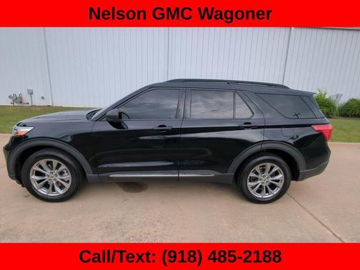 Agate Black Metallic 2021 Ford Explorer XLT