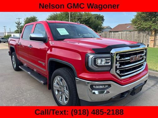 Cardinal Red 2018 GMC Sierra 1500 SLT
