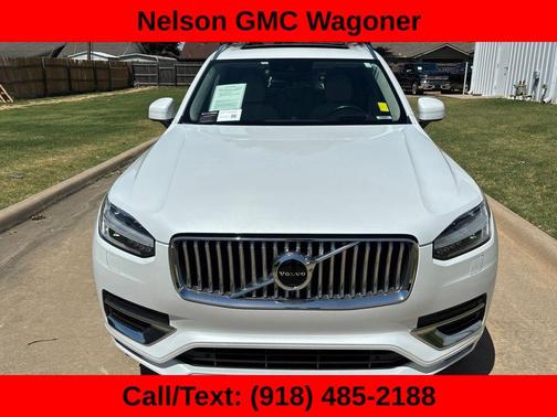 Crystal White Metallic 2021 Volvo XC90 T6 Inscription