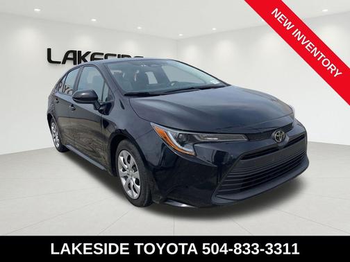 Midnight Black Metallic 2024 Toyota Corolla LE