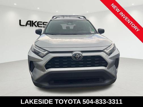 Silver Sky Metallic 2025 Toyota RAV4 Hybrid LE
