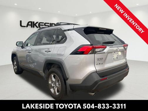 Silver Sky Metallic 2025 Toyota RAV4 Hybrid LE
