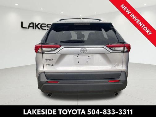 Silver Sky Metallic 2025 Toyota RAV4 Hybrid LE