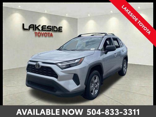 Silver Sky Metallic 2025 Toyota RAV4 Hybrid LE