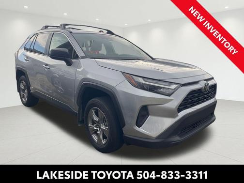 Silver Sky Metallic 2025 Toyota RAV4 Hybrid LE
