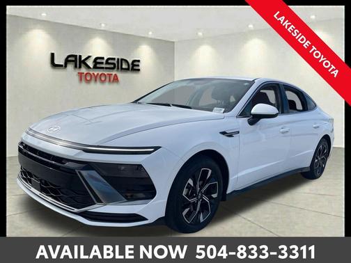 Serenity White 2025 Hyundai SONATA SEL