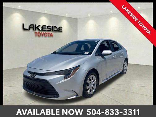 Classic Silver Metallic 2025 Toyota Corolla LE