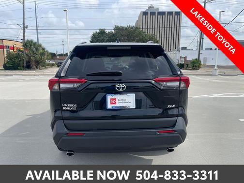 Midnight Black Metallic 2025 Toyota RAV4 XLE
