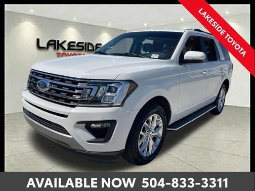 Star White Metallic Tri-Coat 2021 Ford Expedition XLT