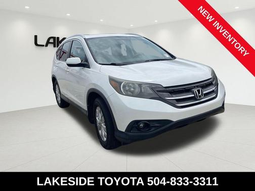 White Diamond Pearl 2013 Honda CR-V EX-L