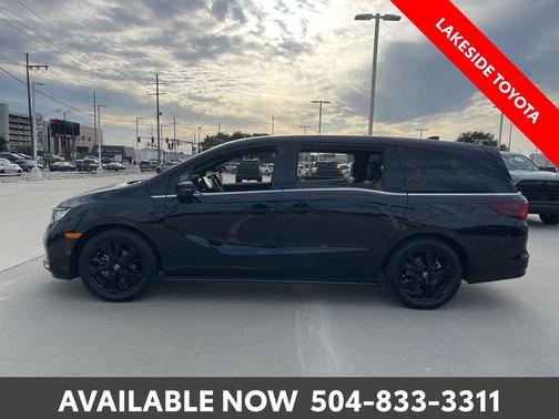 Crystal Black Pearl 2024 Honda Odyssey Sport