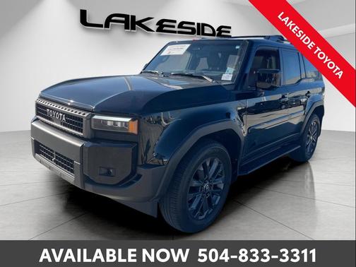 Black 2024 Toyota Land Cruiser Base