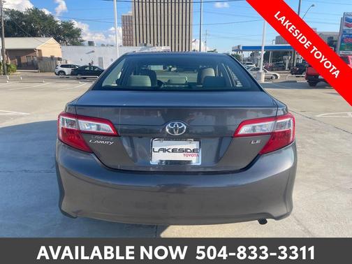 Gray 2014 Toyota Camry LE