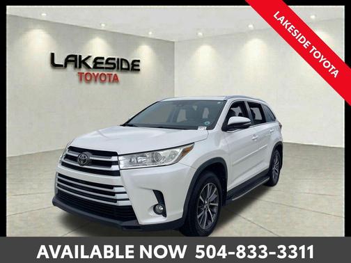 Blizzard Pearl 2019 Toyota Highlander XLE
