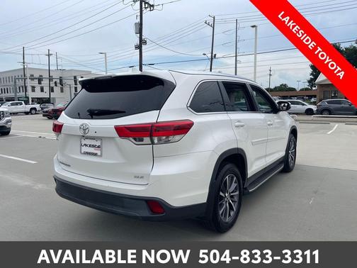 Blizzard Pearl 2019 Toyota Highlander XLE