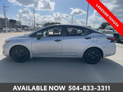 Brilliant Silver Metallic 2024 Nissan Versa 1.6 S