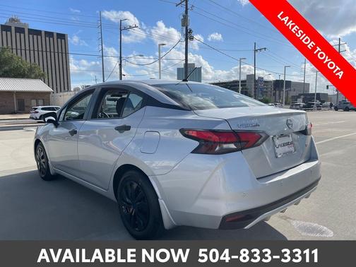 Brilliant Silver Metallic 2024 Nissan Versa 1.6 S