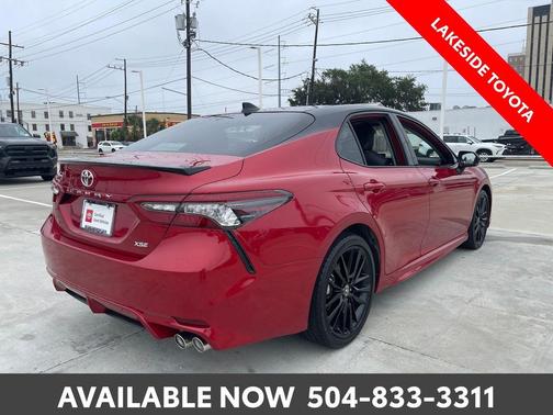Midnight Black Metallic 2021 Toyota Camry XSE