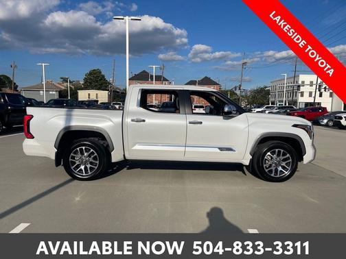 White 2025 Toyota Tundra 1794 Edition