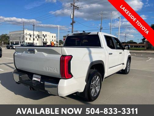 White 2025 Toyota Tundra 1794 Edition