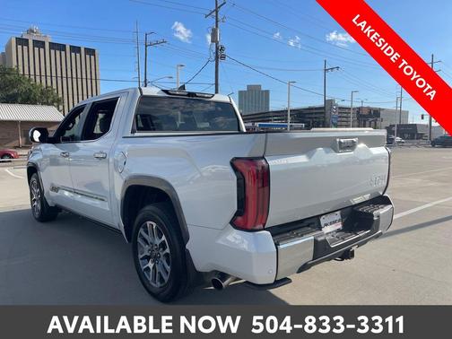 White 2025 Toyota Tundra 1794 Edition