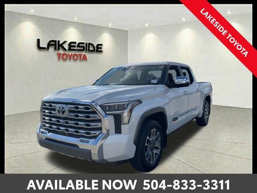 White 2025 Toyota Tundra 1794 Edition